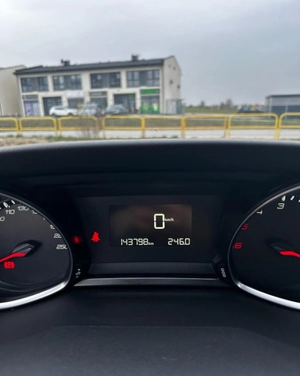Peugeot 308 cena 32850 przebieg: 144000, rok produkcji 2014 z Zielona Góra małe 29